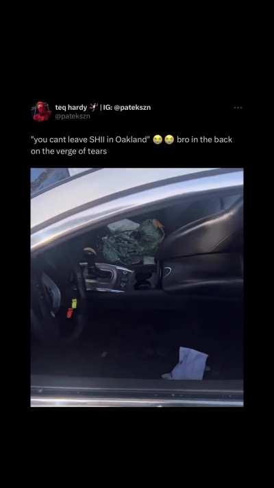 Can't leave Shi in Oakland 