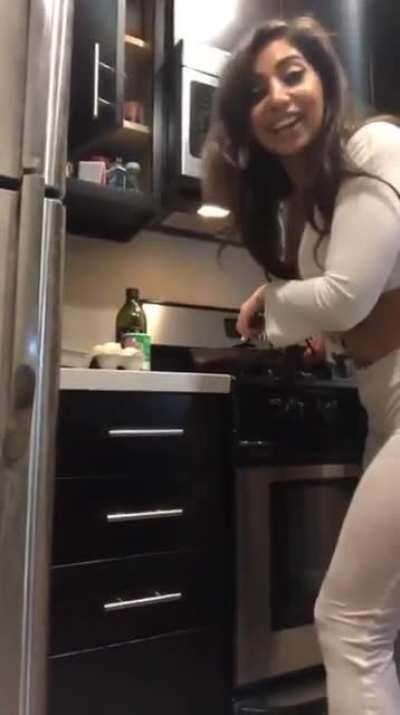 Deyana's Ass Getting Spanked!