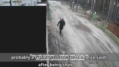 Recently released image of Russian troops targetting random vehicles back in 25th of Feb, Hostomel region..