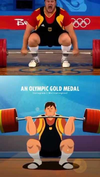 he is winning as he promised to his dead wife