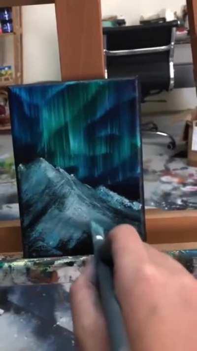 Someone watched Bob Ross as a child