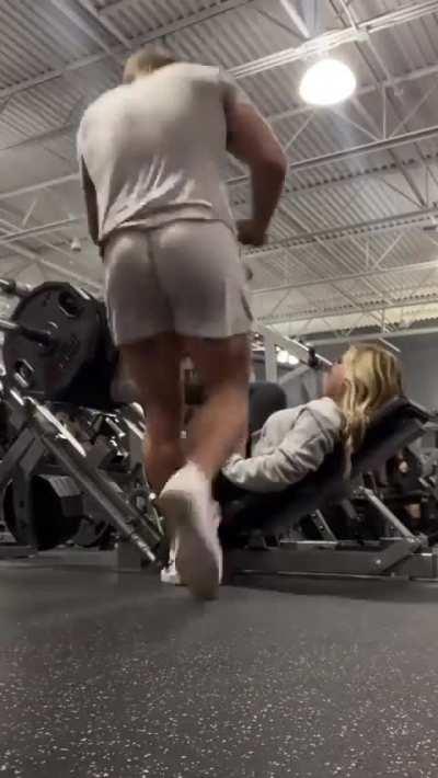 Thank goodness he was there to help her!