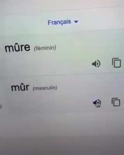 French is confusing...