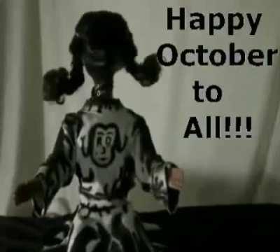 Happy October Creepy Doll