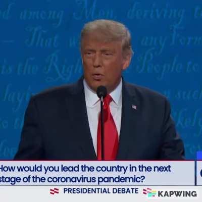 Donald Trump explains the poop knife