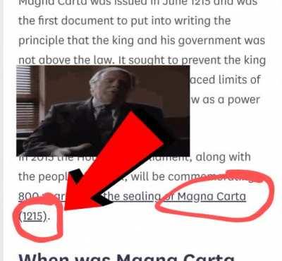 They made the magna Carta real
