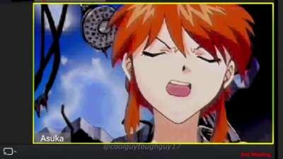 Evangelion Zoom Meeting