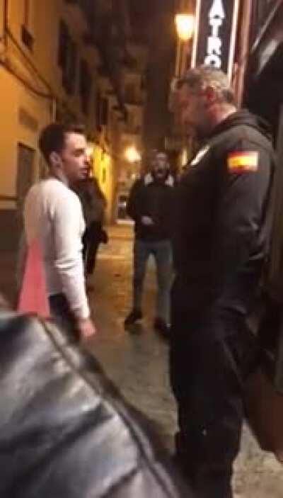 Man gets slapped back to factory settings