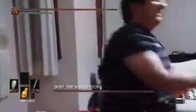 Dost Kayaoğlu as a Dark Souls Boss