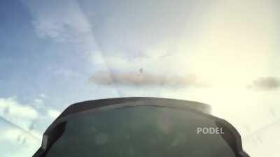 Leaked Close up Footage of the first F-22 Air to Air kill over the Coast of South Carolina