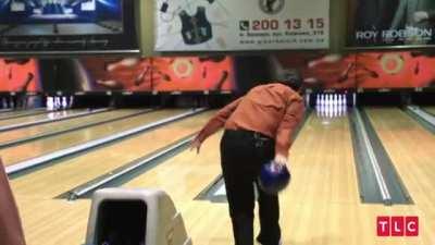 Middle aged man bargains with his Ukrainian girlfriend of seven years for a kiss