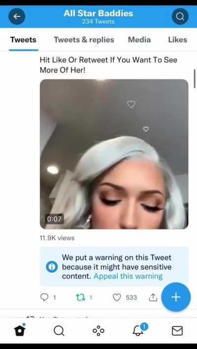 Instagram Baddie Abbi R@0 Loves Being Naked For You! Twitter:@star_baddies