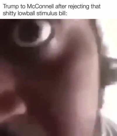 This is exactly what I picture right after trump destroying McConnell’s chances at senate majority...