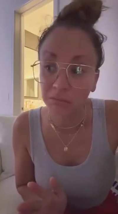 Kaley in a Tank Top - IG September 2025