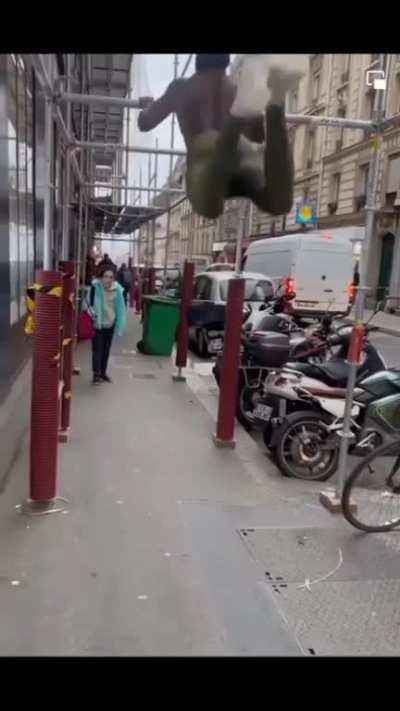 POS on a busy walkway