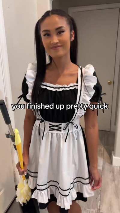 At your service, master