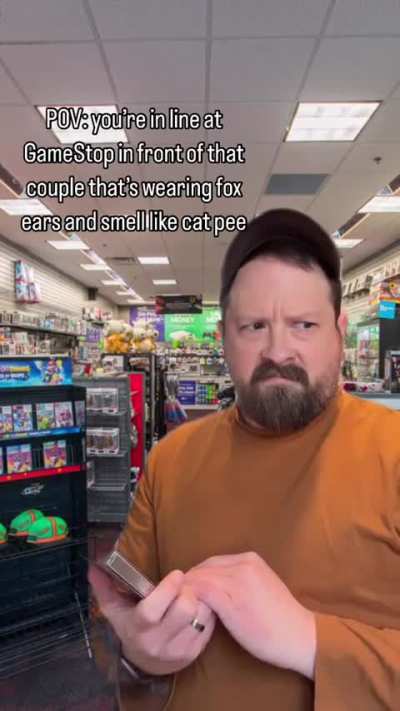 Don't forget crusty fingerless gloves.