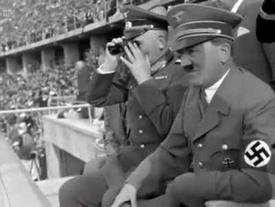 Hitler on meth during the 1936 Berlin olympics