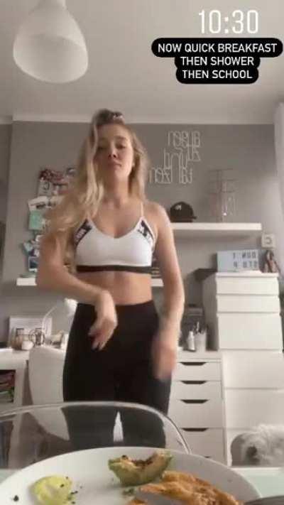 hot dance before school