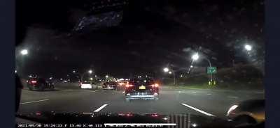 Guy gets upset I went in his lane.