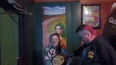 There's that Zip Zip Zap!💥⚡️ Making Sparks Fly!✨️💥⚡️💀 Watch what happens when my nipple piercing get 💥zzed 💥by a electric bug zapper!