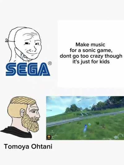 Sonic frontiers music be like