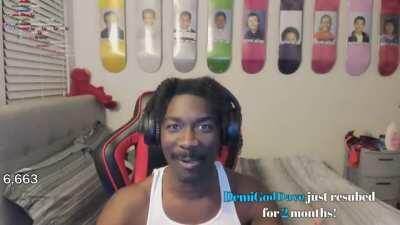 Bruce when lil keed pulls up on him