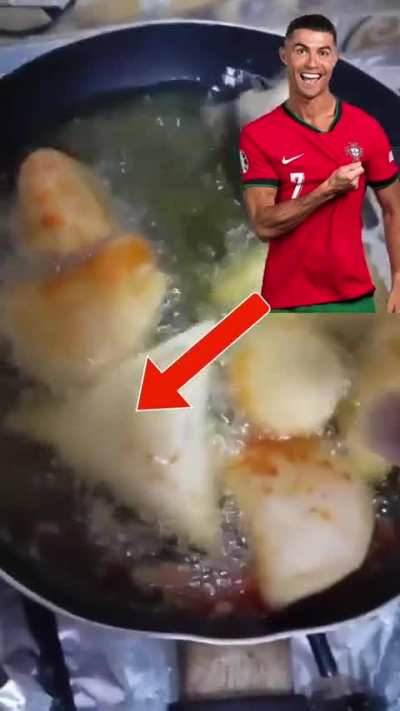 CR7 cozinheiro minha noooossa