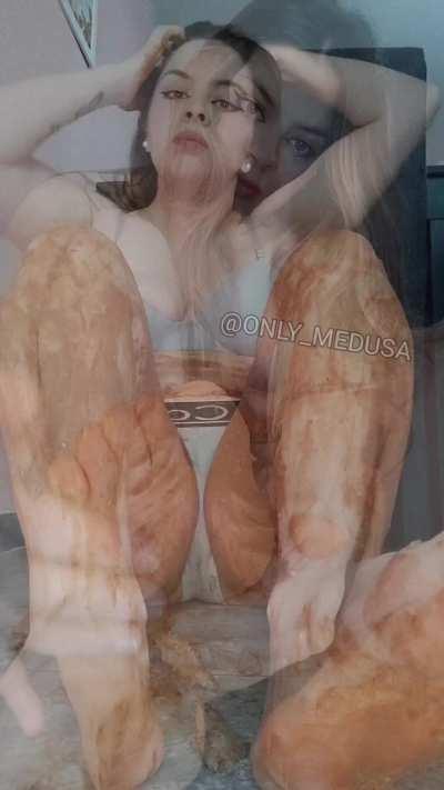 I shit myself and then filled my body with warm poop..  