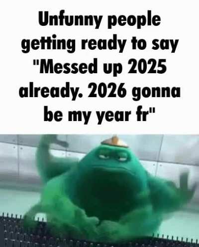 Nah, the joke's old already