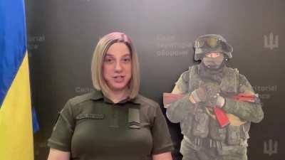 UA pov: TDF spokesperson Sarah Ashton-Cirillo says the difference between Russians and Ukrainians is that Russians aren't human.