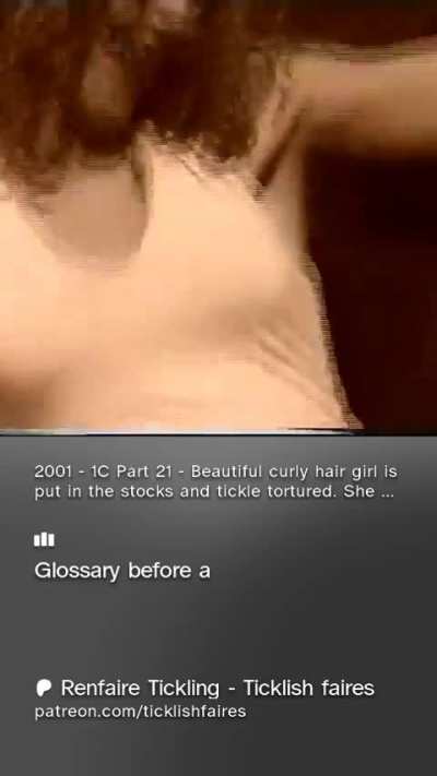 Tickling bare soles in stocks at the renfaire