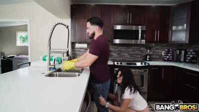 BigTitsRoundAsses - Gabriela Lopez - Gabriela Gets Wet