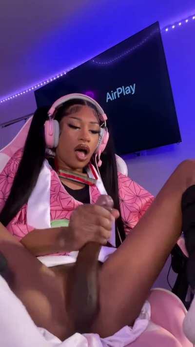 Big Dick Gamer Girl Cum