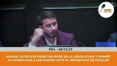 Esta domada si se puede ver ¿Y acá piden una Ley de Emergencia por la herencia que recibe Kicillof de Kicillof?