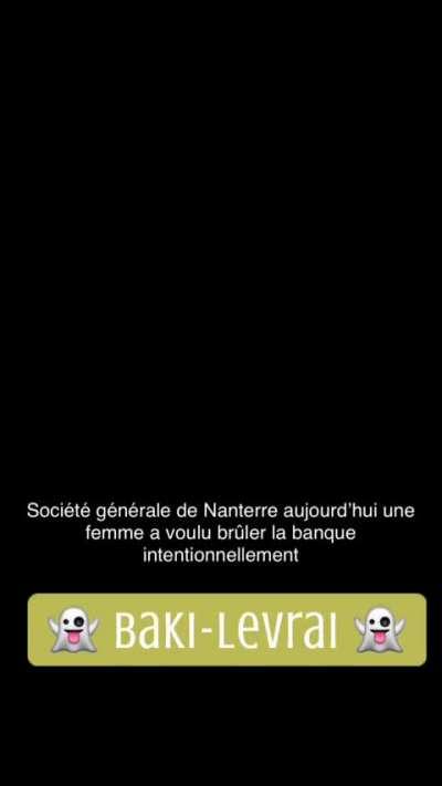 Woman sets fire to a bank then smugly poses as she’s filmed