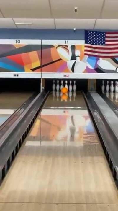 Try it without the bumpers and see if that technique still works.