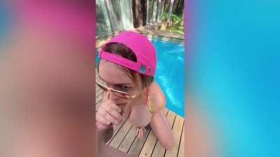 Pool day fuck time