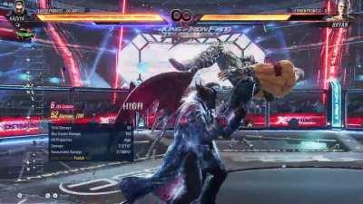 So they gave Kazuya a Pseudo Jin F4 lol