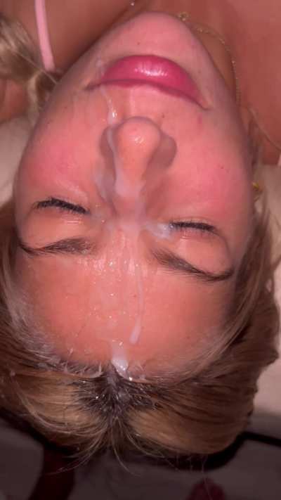 He loves showing off his masterpiece 