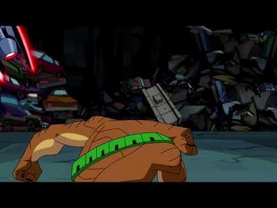 “Oh, so THAT’S why Ben always goes for Humungousaur.”