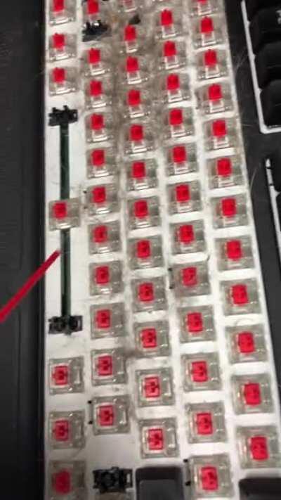 Keys wouldn’t press down all the way