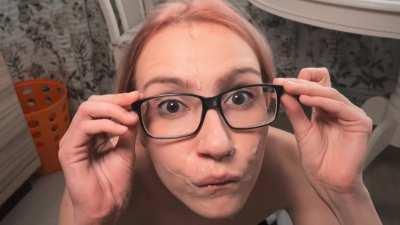 Sharing intimate moments with my favorite treat