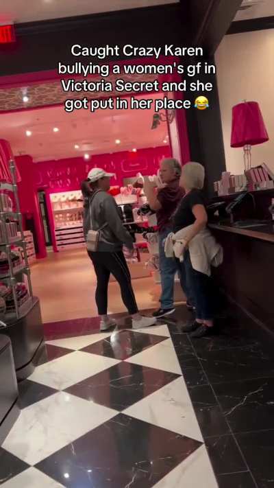 Crazy Karen got put down