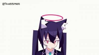 Serika is angry, headpats required