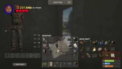 When you hear footsteps near the base you just started building