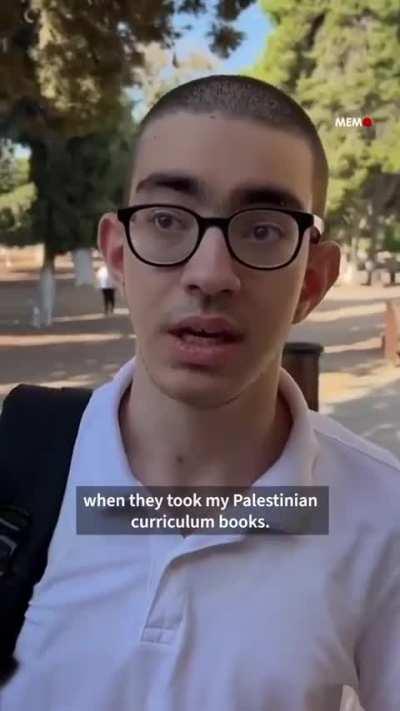 To be a student in occupied Palestine