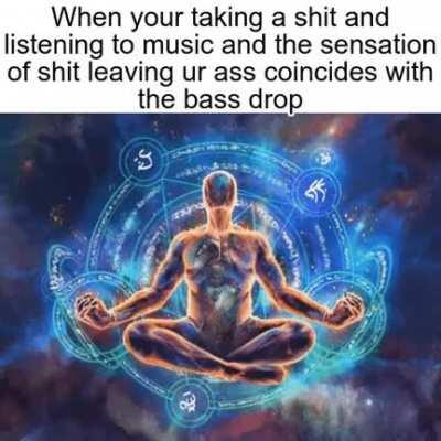 Then you start floating