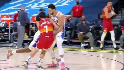 [Highlight] Facundo Campazzo trucks Ben Simmons