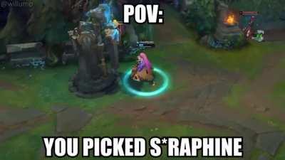 This is what we do to seraphine players